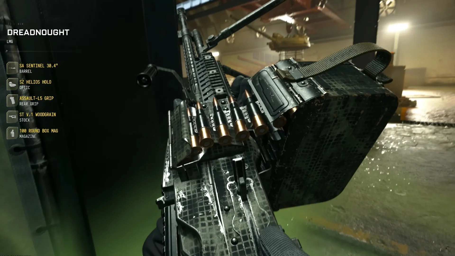 Dreadnought machine gun reward