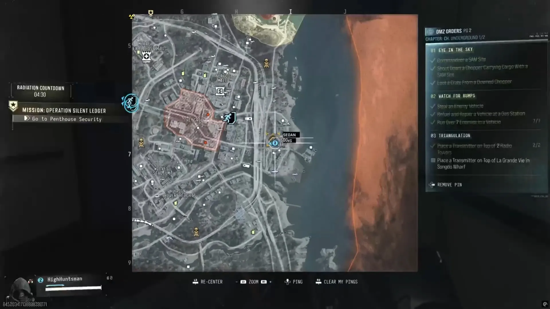 La Grande Vie on the tacmap
